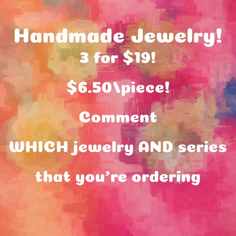 ORDER AND BUY ON HERE FOR THREE PIECES OF JEWELRY
